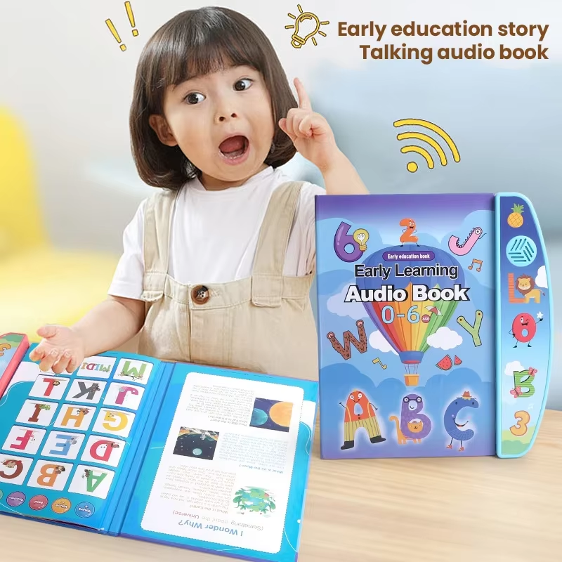 Kids Education Book - Kids' English Learning Intelligence Touch Book,