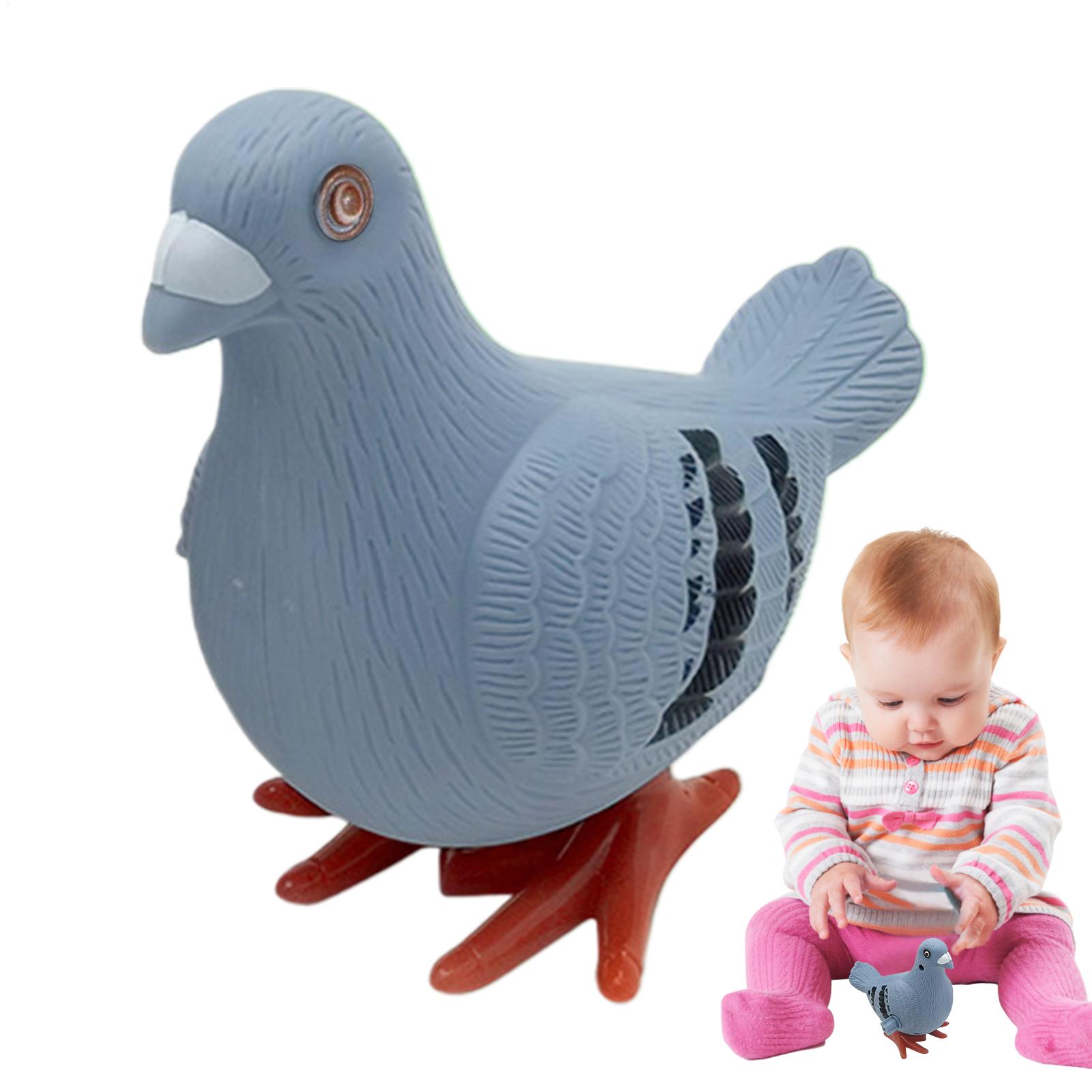 Kids Outdoor Education - Cute Jumping Pigeon Clockwork Toy Funny