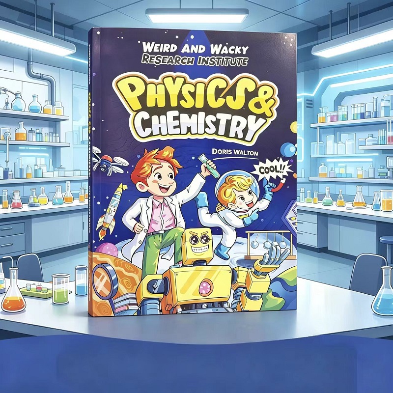 Kids Education Book - Kids Early Learning Science Comic Book,