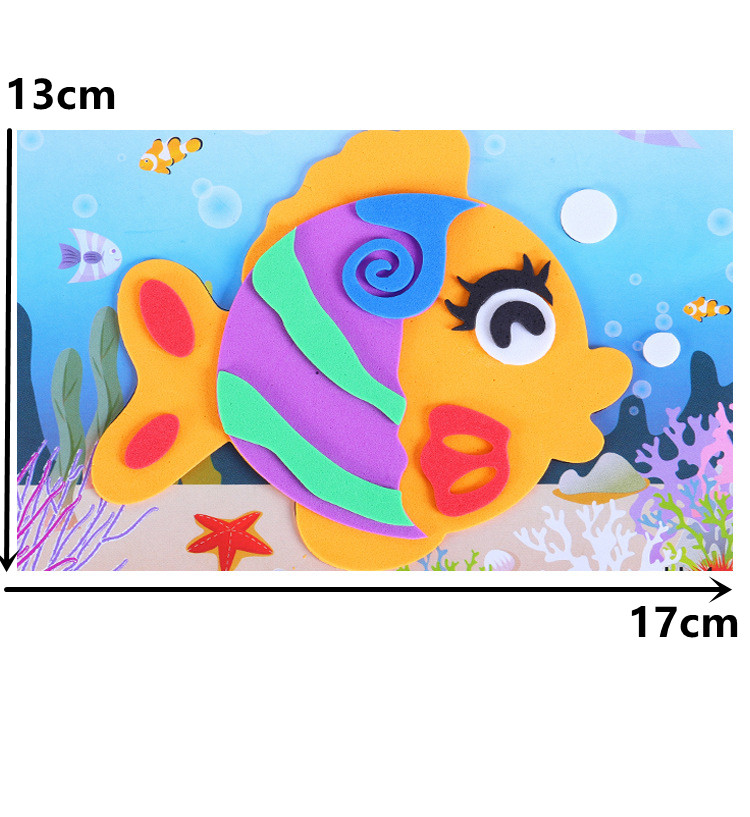 5Pcs/10Pcs/Lot Kids DIY 3D EVA - Kids Education Shows avaliação e preço