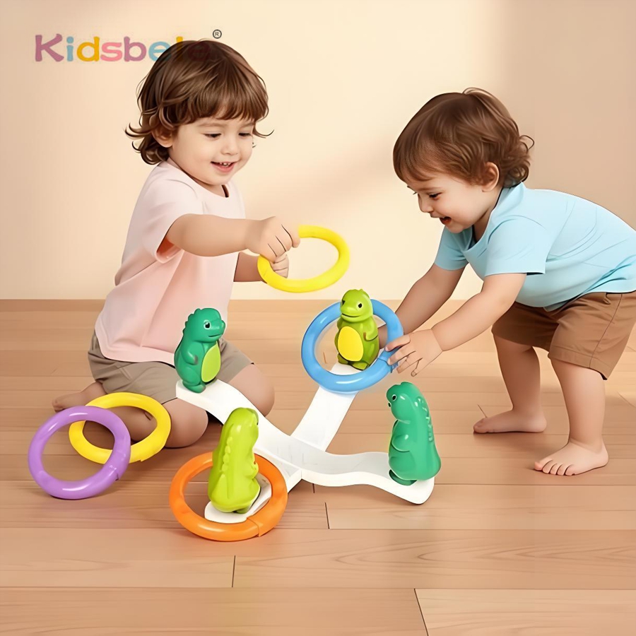 Kids Dinosaur Ring Toss Wobbly - Kids Outdoor Education avaliação e preço