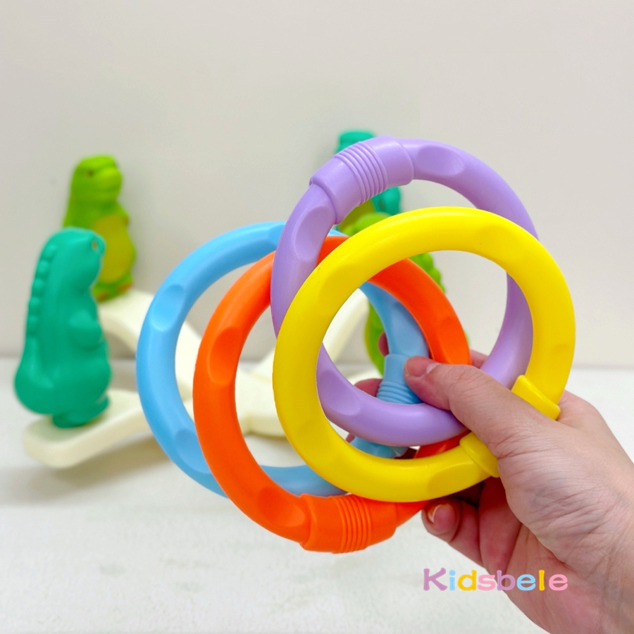 Kids Dinosaur Ring Toss Wobbly - Kids Outdoor Education avaliação e preço