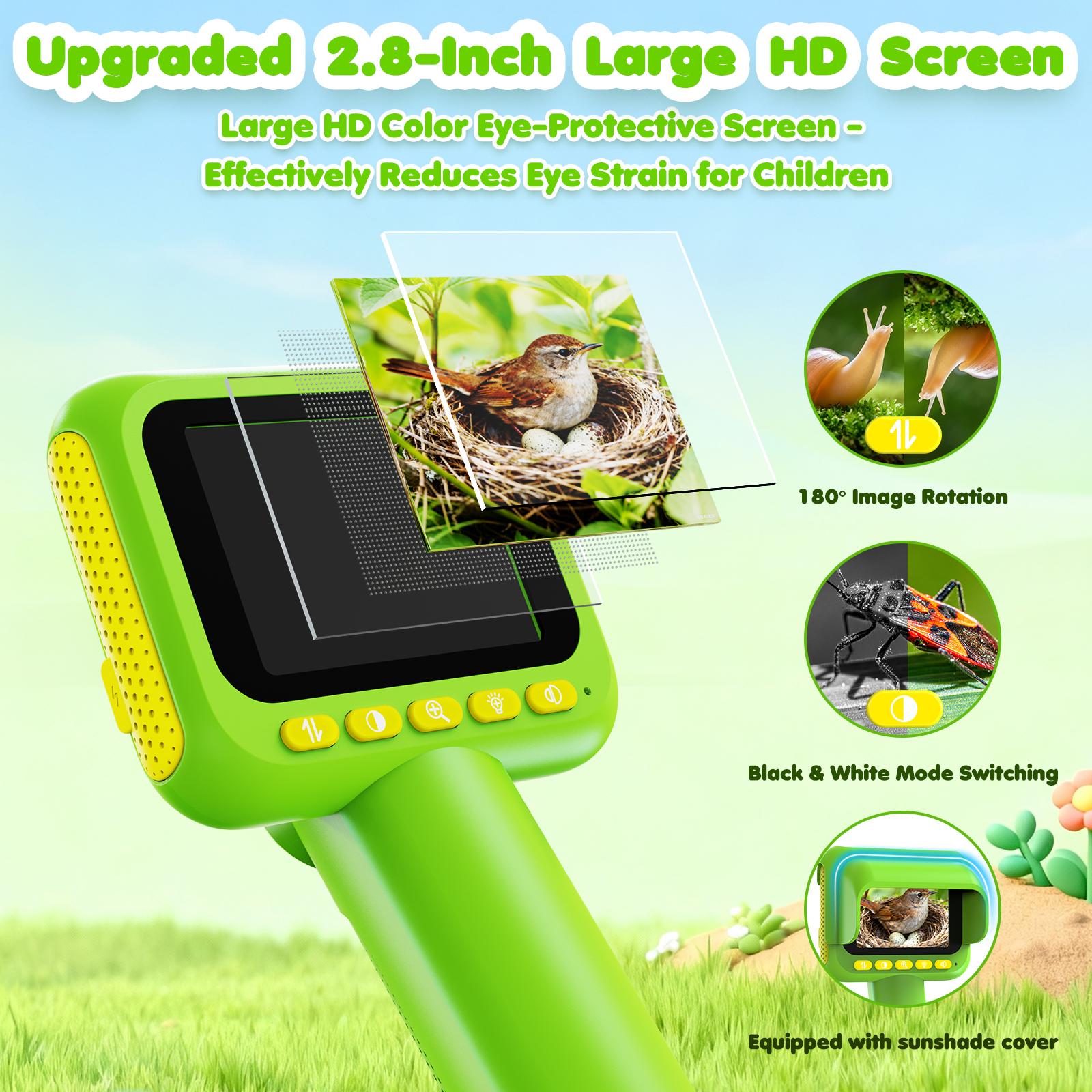 Endoscope for Kid Snake Camera - Kids Outdoor Education avaliação e preço