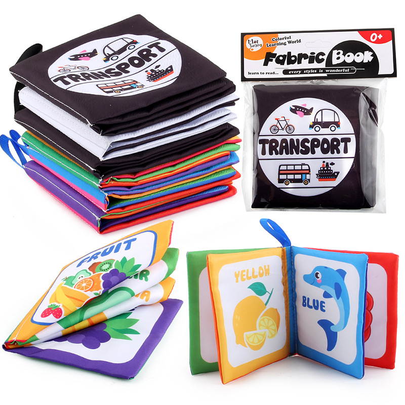 Baby Cloth Book for Newborns 0 - Kids Education Book avaliação e preço