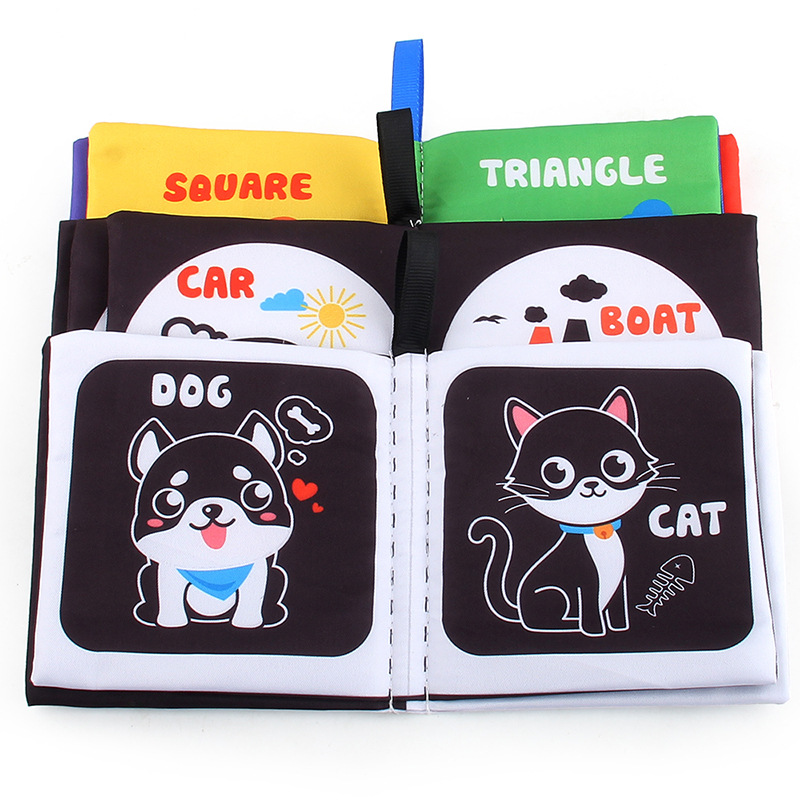 Baby Cloth Book for Newborns 0 - Kids Education Book avaliação e preço