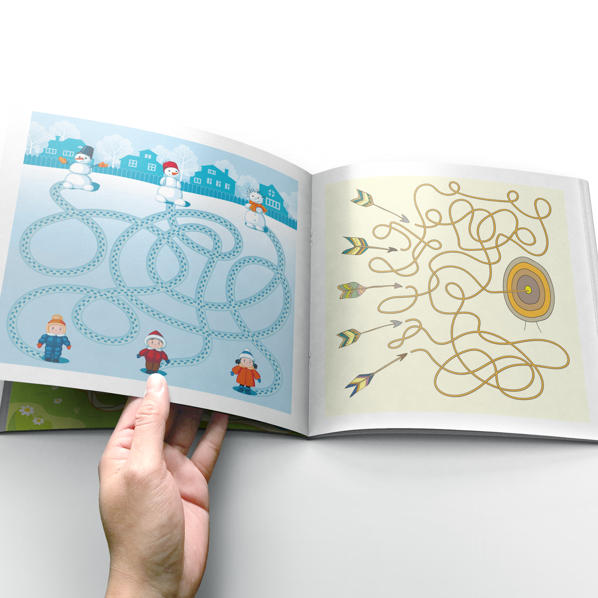 Interactive Maze Puzzle Book f - Kids Education Book avaliação e preço
