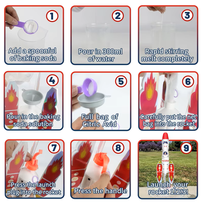 Kids Water Rocket Launcher, ST - Kids Outdoor Education avaliação e preço