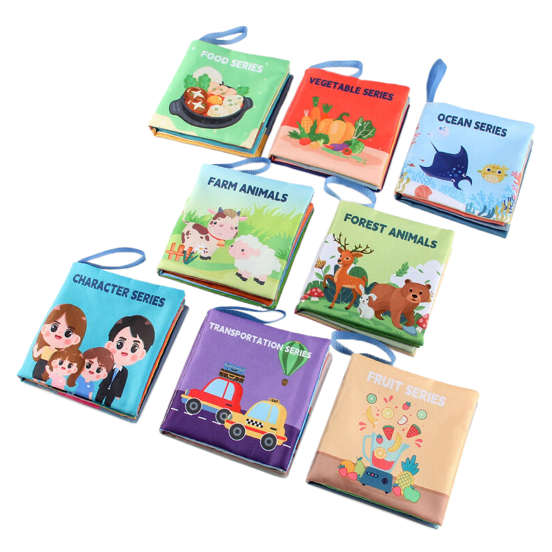 [J] Cloth Book For Early Educa - Kids Education Book avaliação e preço