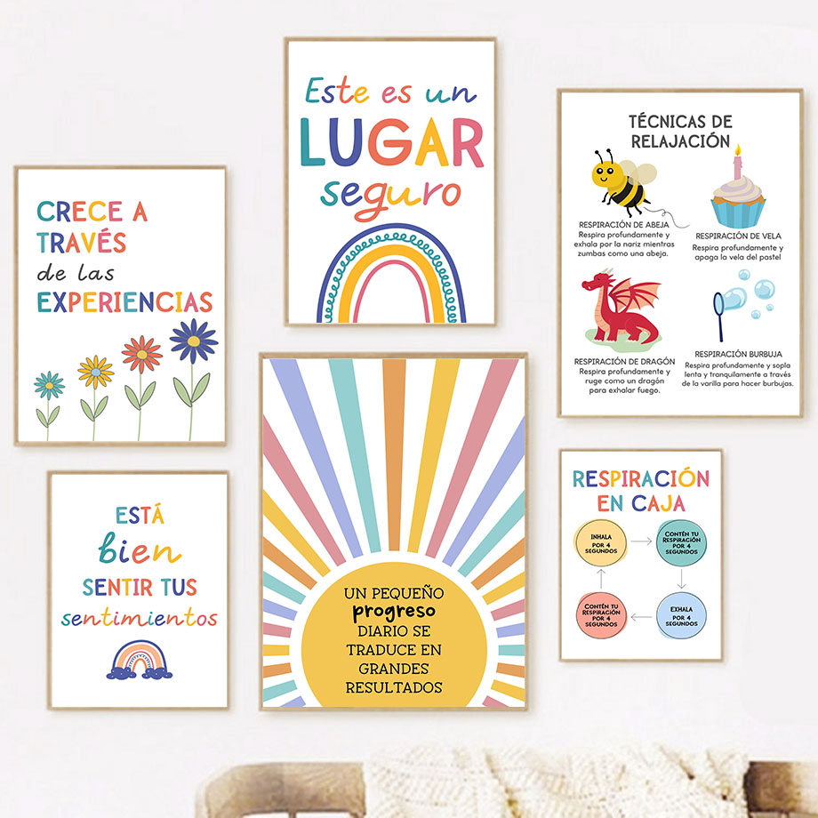 Spanish Education Motto Rainbo - Kids Education Yes avaliação e preço
