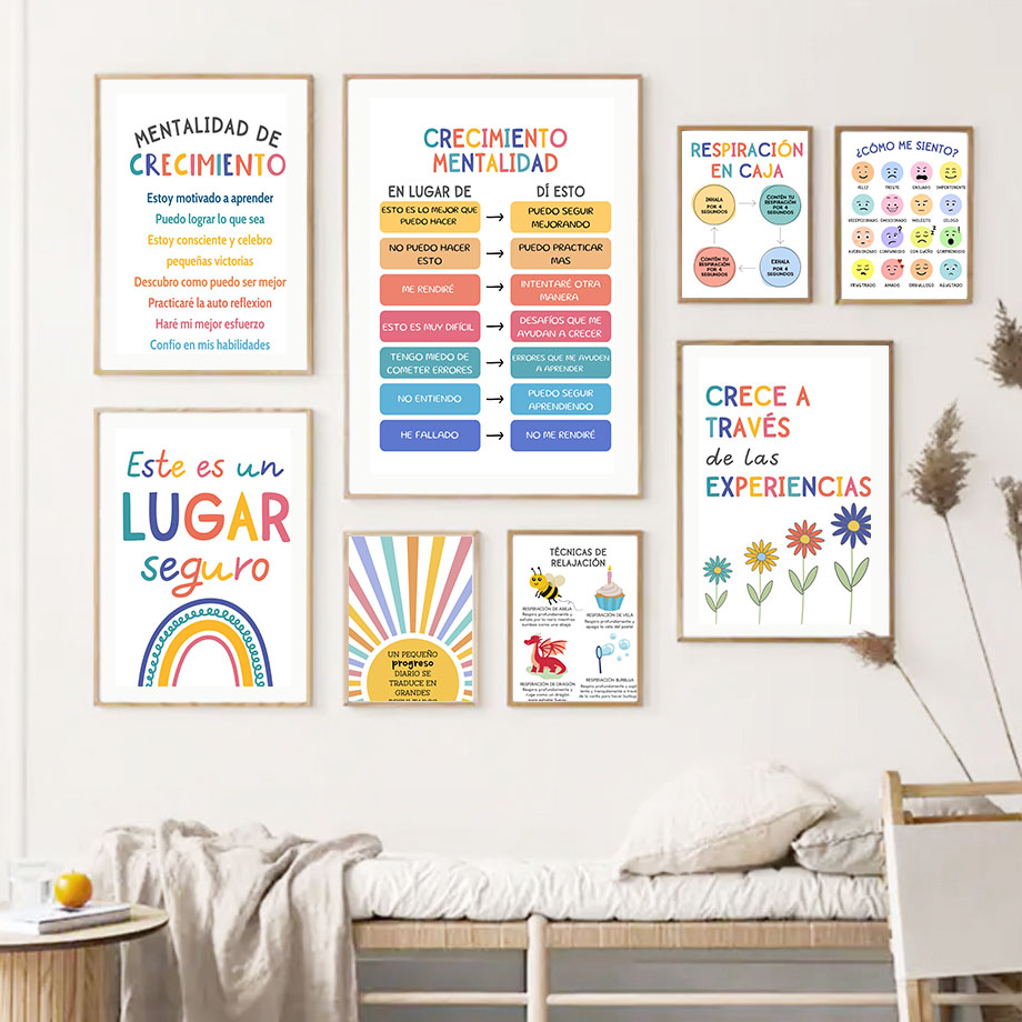 Spanish Education Motto Rainbo - Kids Education Yes avaliação e preço