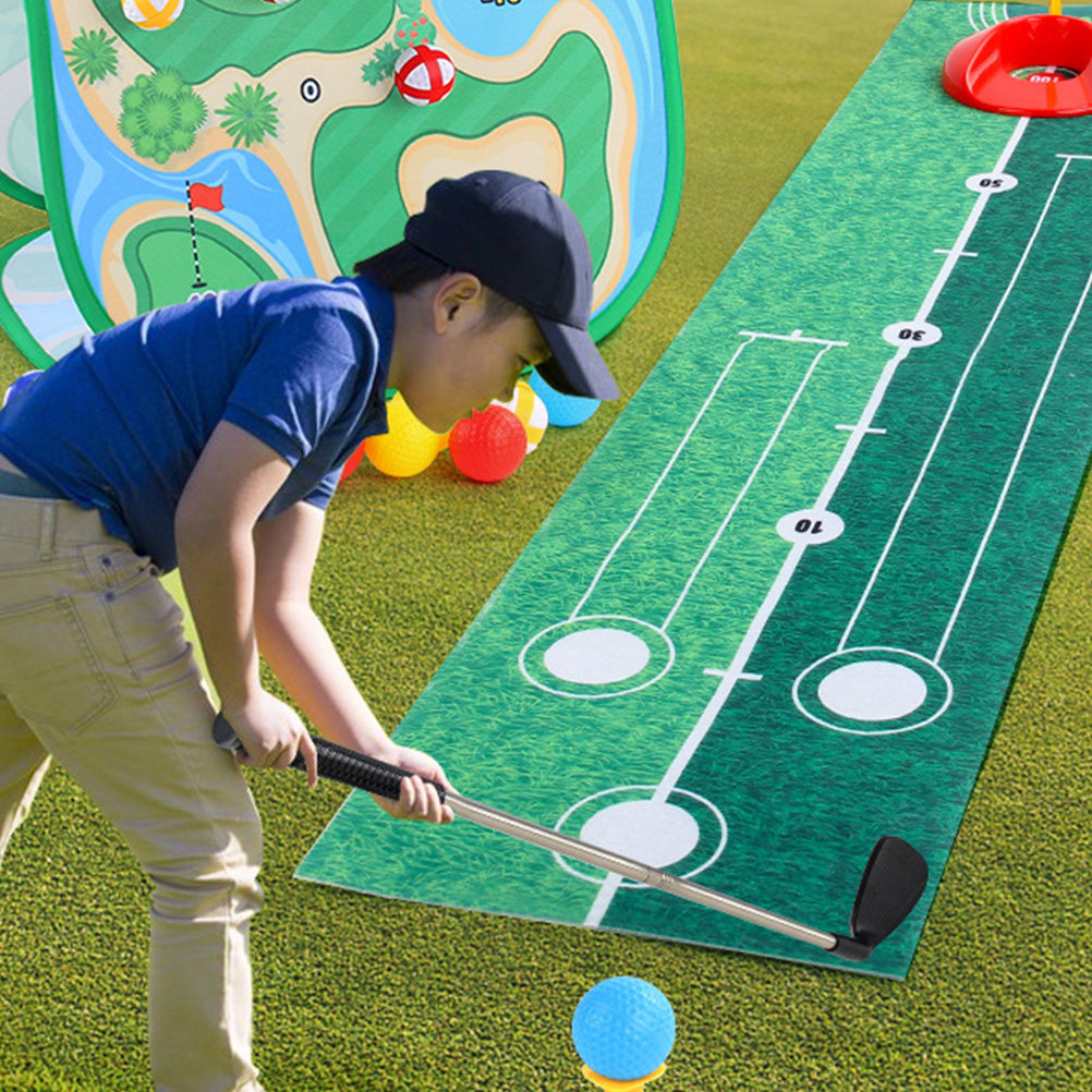 1Set Kids Golf Game Playset Po - Kids Outdoor Education avaliação e preço