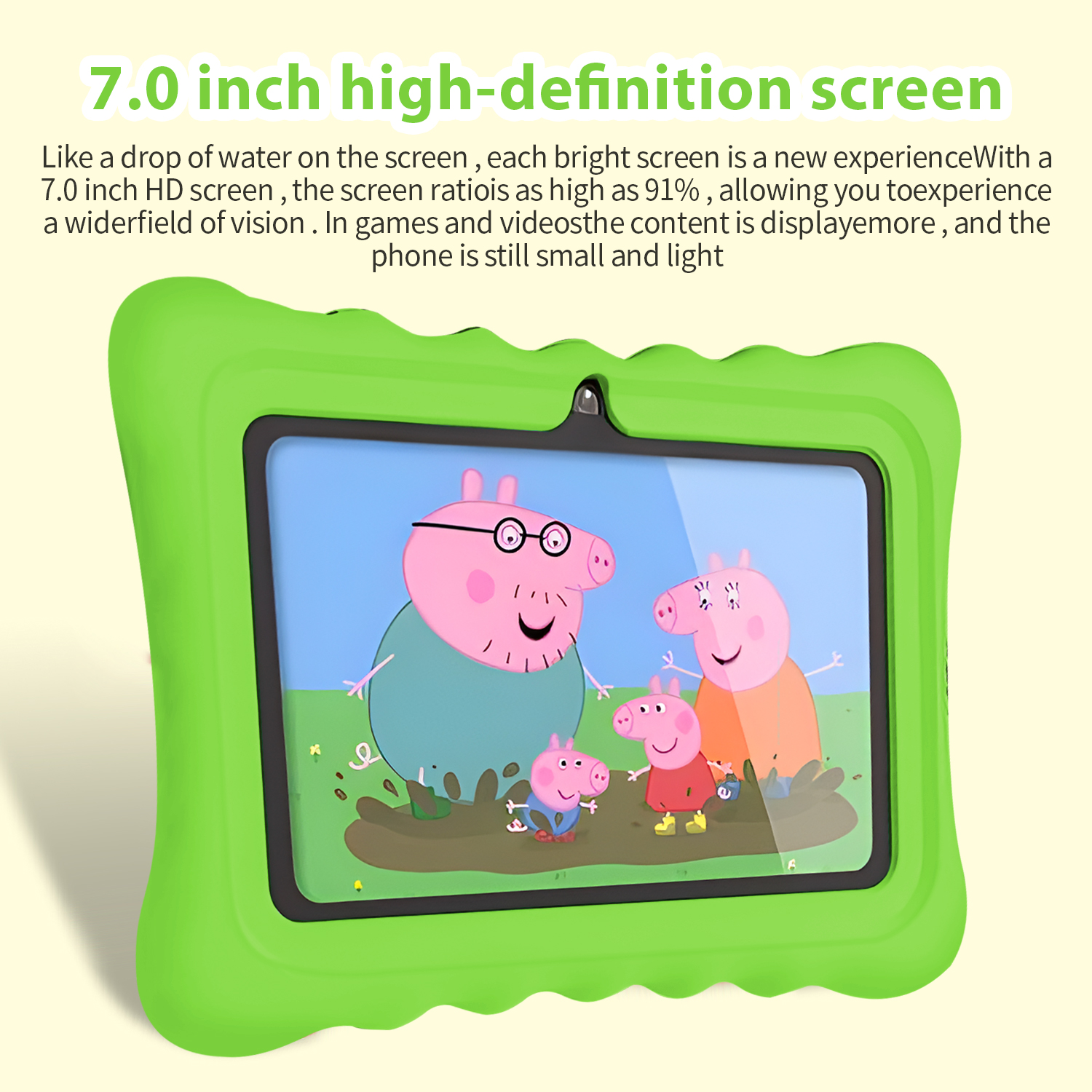 7 Inch Kids Tablet Quad Core 4 - Kids Education Tablets avaliação e preço