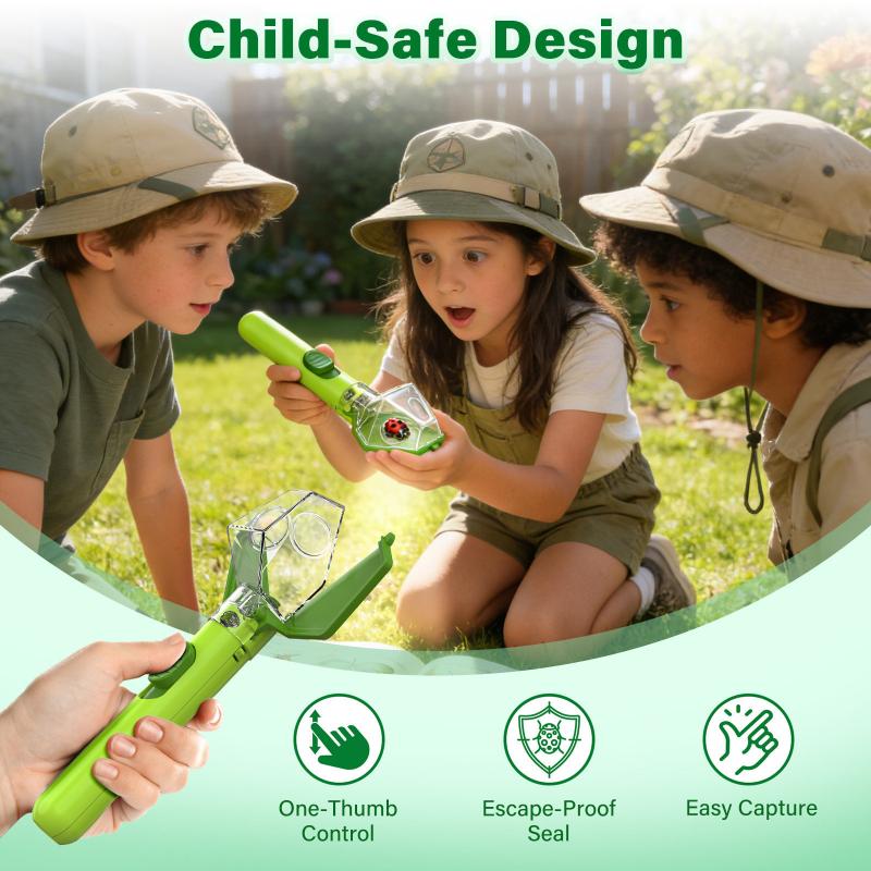 2X Magnifier Bug Catcher Insec - Kids Outdoor Education avaliação e preço