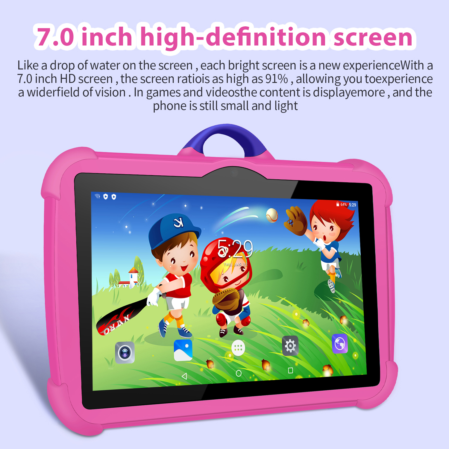 New Cartoon Pattern Kids Table - Kids Education Tablets avaliação e preço