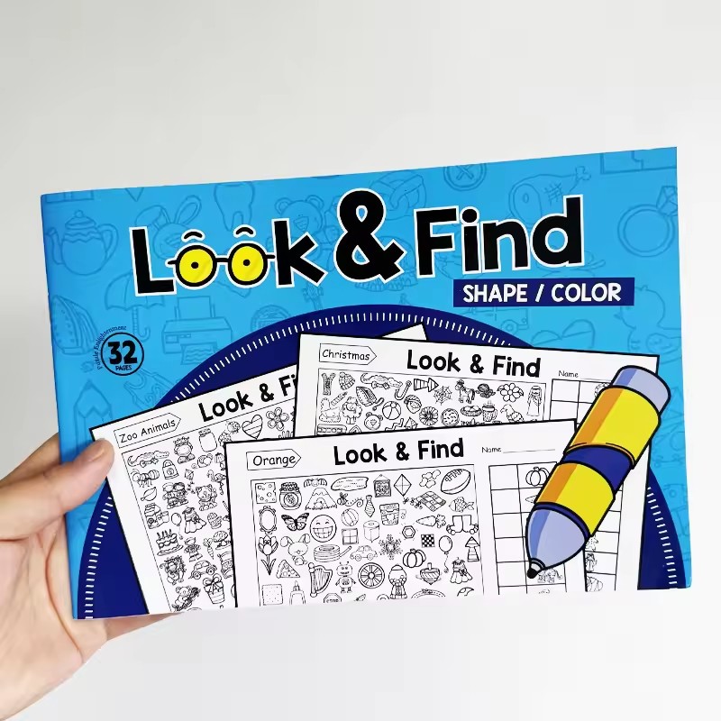 Look And Find Coloring Book fo - Kids Education And You avaliação e preço