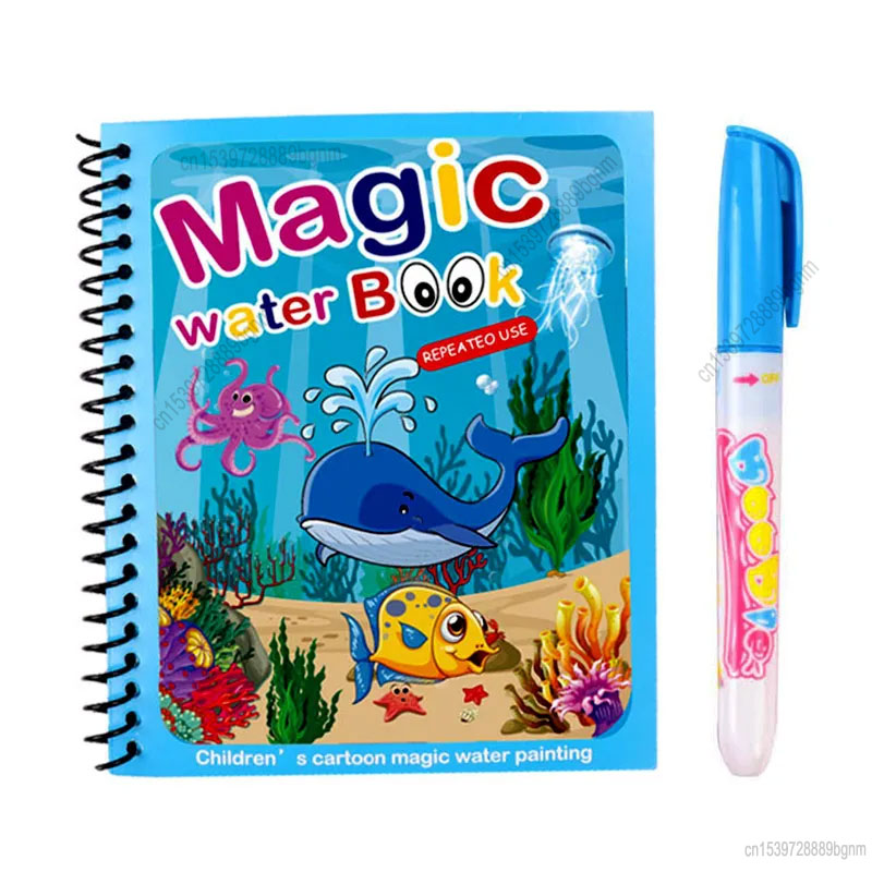 Cartoon Magic Water Painting C - Kids Education Book avaliação e preço