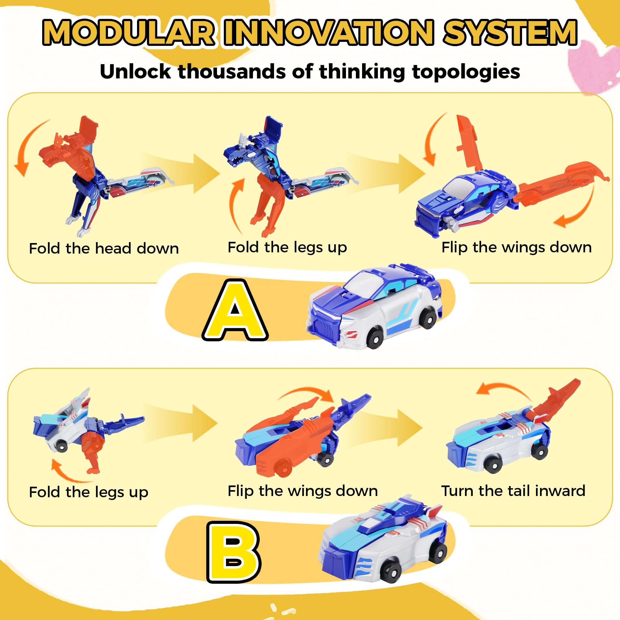 Magnetic 2-in-1 Collision Tran - Kids Education Yes avaliação e preço