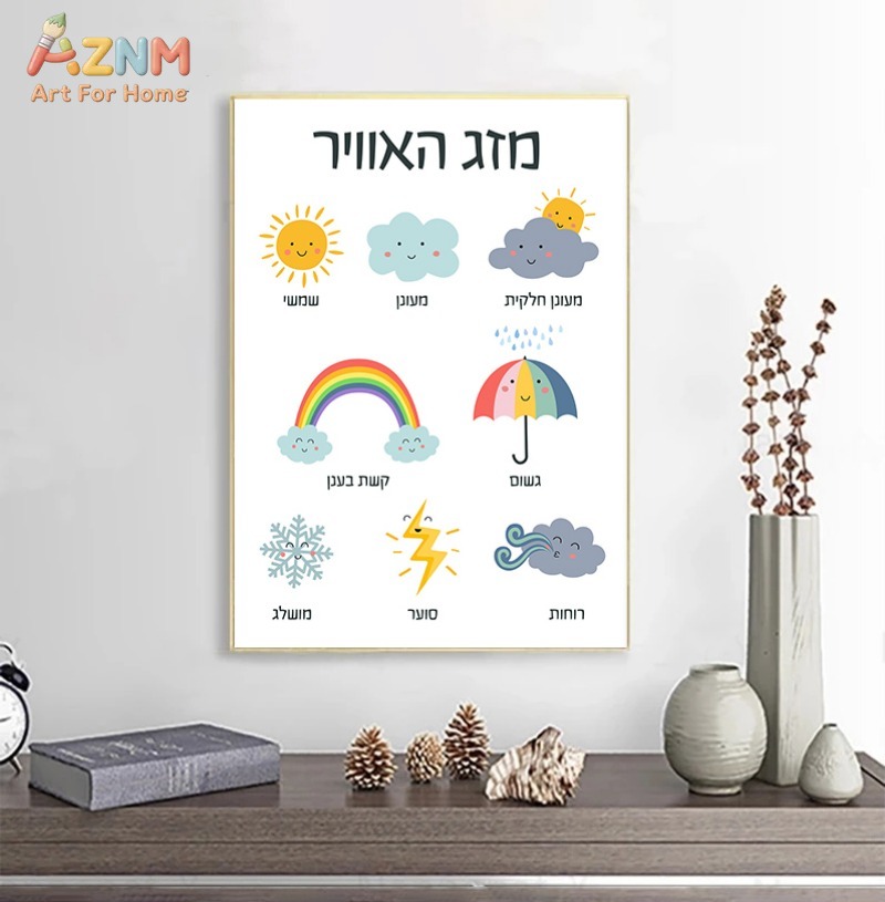 AZNM Hebrew Educational Kids C - Kids Education Yes avaliação e preço