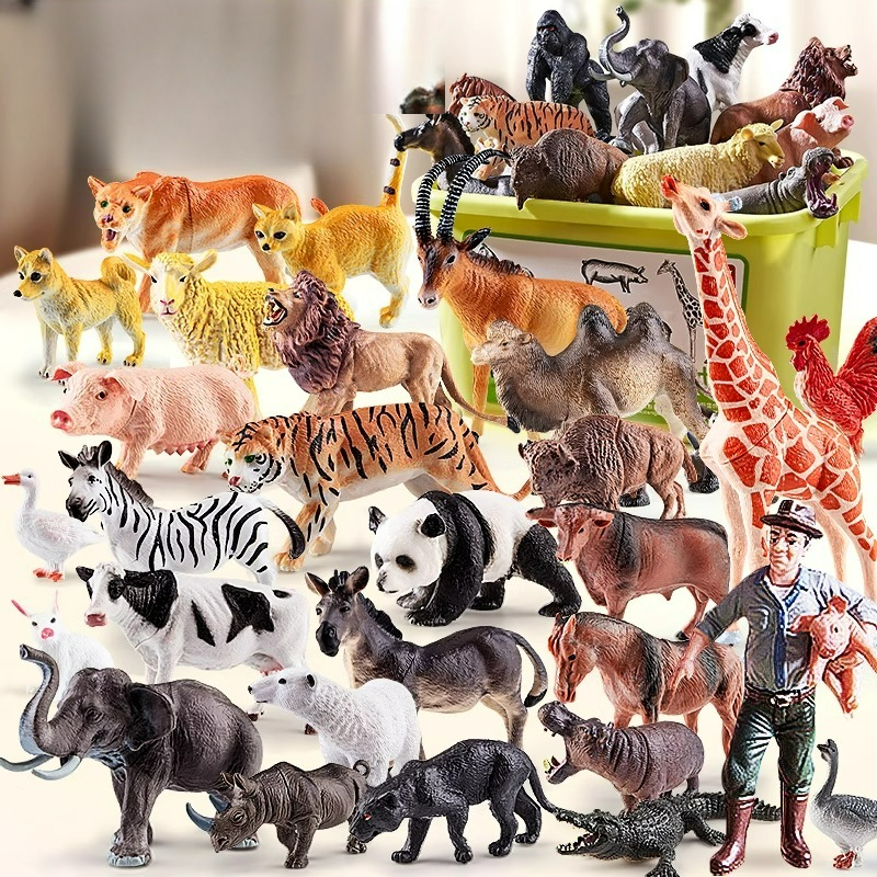 Montessori Toy Wild Farm Dinos - Kids Education Yes avaliação e preço
