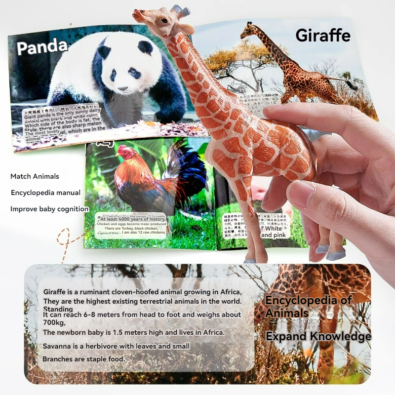 Montessori Toy Wild Farm Dinos - Kids Education Yes avaliação e preço