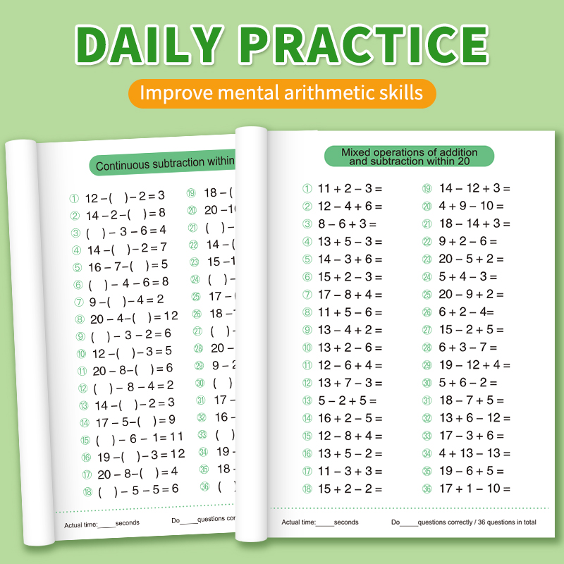 Mathematics Improvement Aids,  - Kids Education Book avaliação e preço