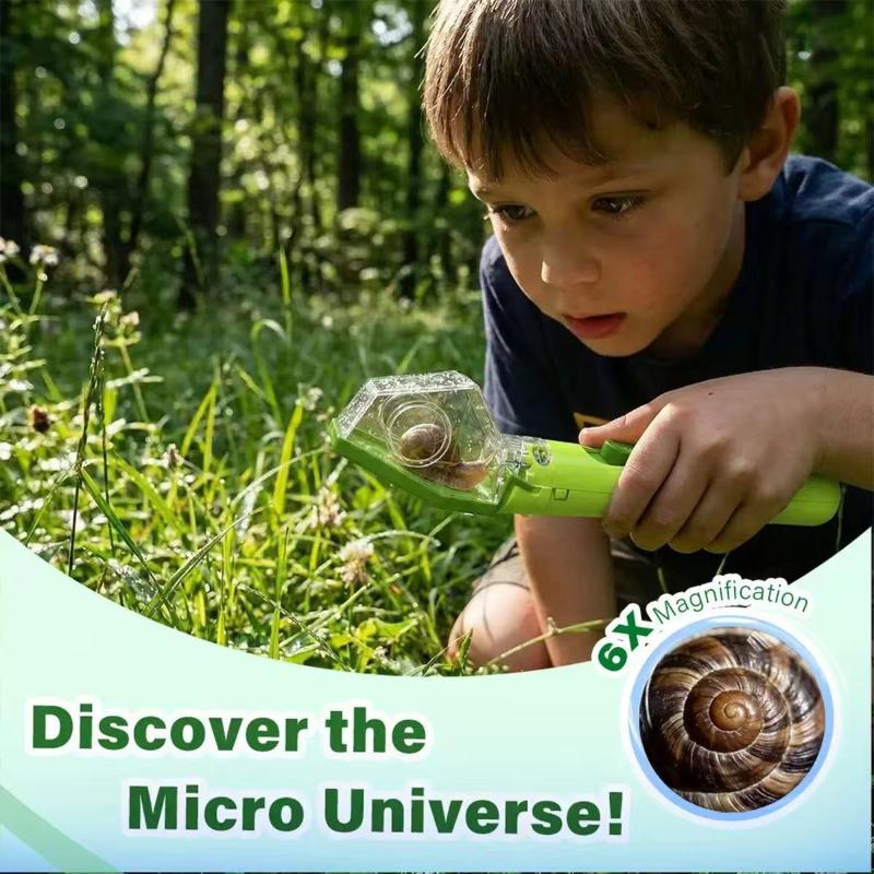 Kids  Viewer Magnifier Bug Cat - Kids Outdoor Education avaliação e preço
