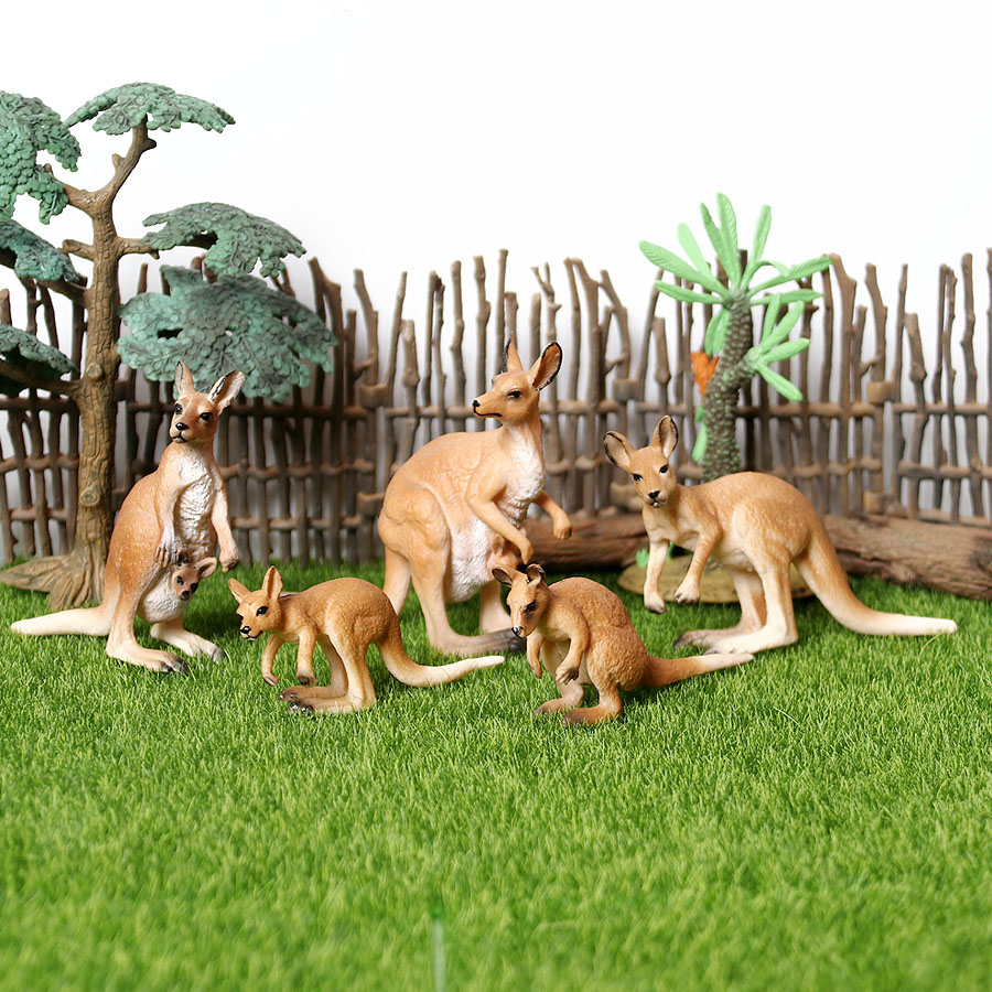 Realistic Kangaroo Playset wit - Kangaroo Kids Education avaliação e preço
