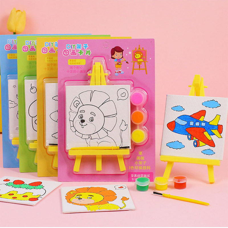 5 Packs Cartoon DIY Oil Painti - Kids Education Yes avaliação e preço