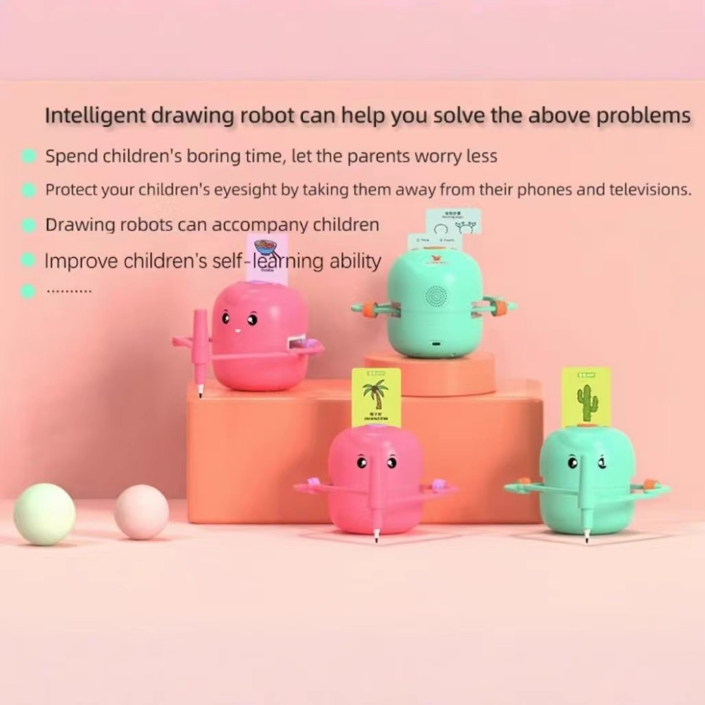 Drawing Robot for Kids Interac - Kids Education And You avaliação e preço