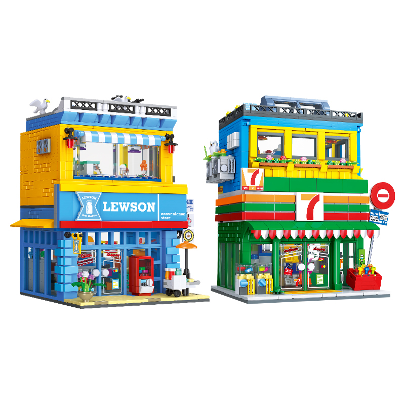1263+PCS Street Scene Convenie - Kids Education Yes avaliação e preço