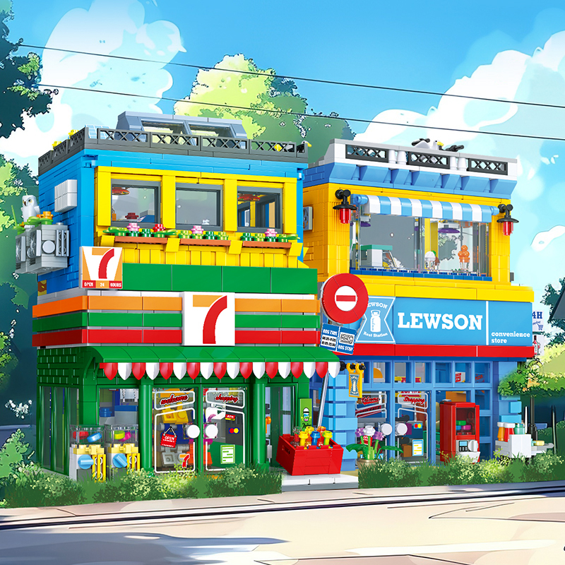 1263+PCS Street Scene Convenie - Kids Education Yes avaliação e preço