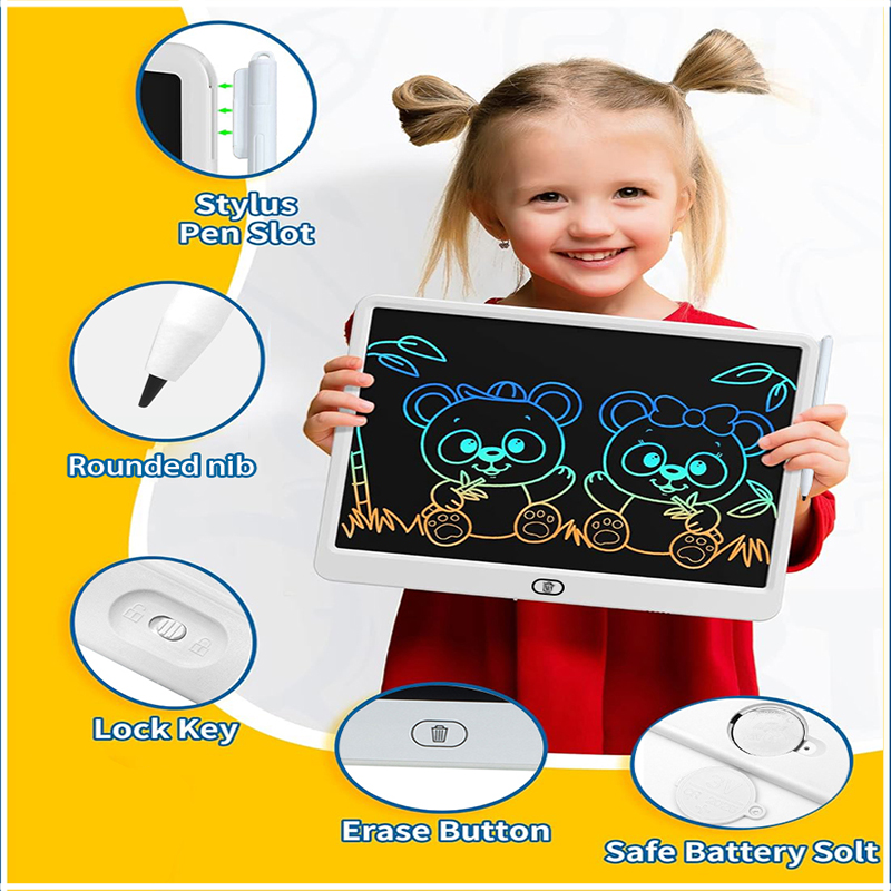 13/16 Inch LCD Drawing Tablet  - Kids Education Tablets avaliação e preço