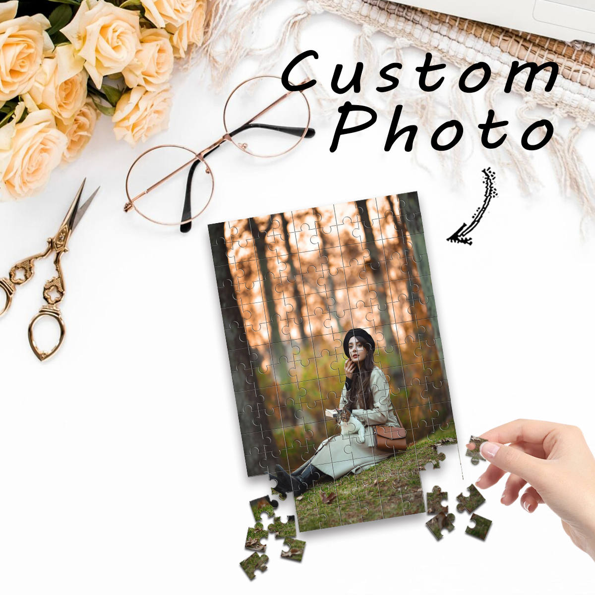 35/300/500pcs girl Custom Post - Kids Education And You avaliação e preço