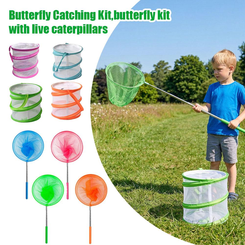Kids Butterfly Catching Kit Fo - Kids Outdoor Education avaliação e preço