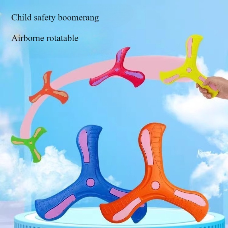 Children Boomerang Soft Three- - Kids Outdoor Education avaliação e preço