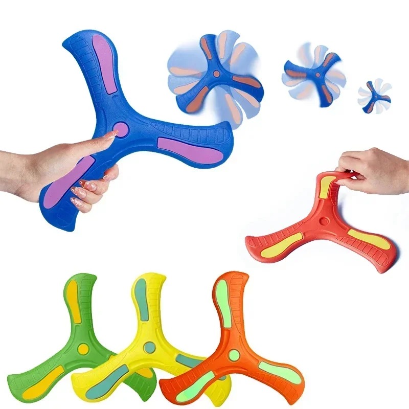 Children Boomerang Soft Three- - Kids Outdoor Education avaliação e preço