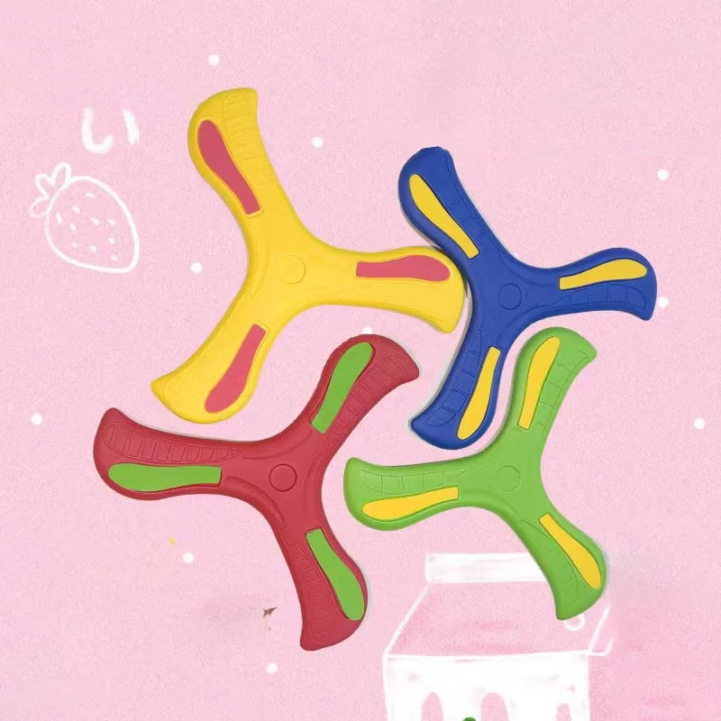 Children Boomerang Soft Three- - Kids Outdoor Education avaliação e preço