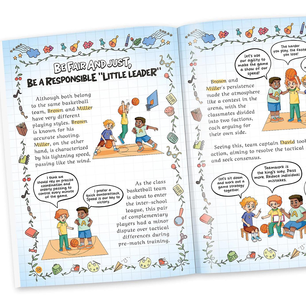 Leadership Comic Workbook,Educ - Kids Education Book avaliação e preço
