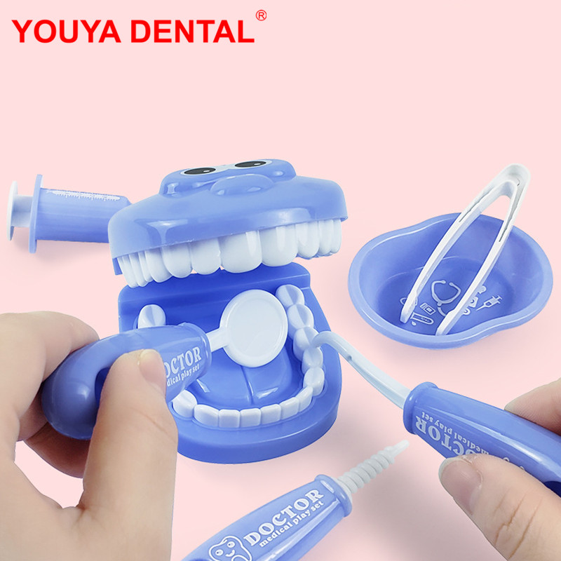 9Pcs Dental Kit Toy Dentistry  - Kids Education Shows avaliação e preço