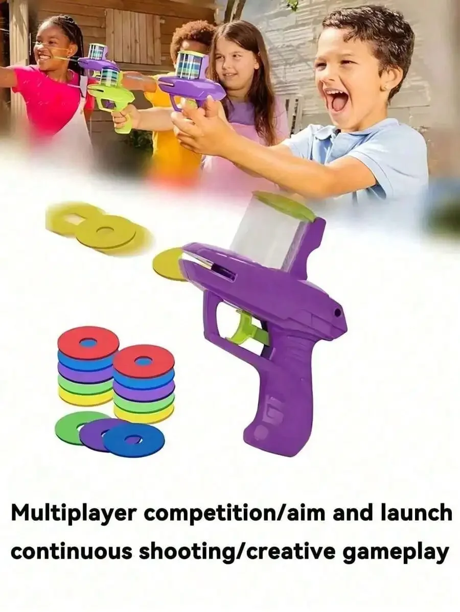 2026 Disc Launcher,Children's  - Kids Outdoor Education avaliação e preço