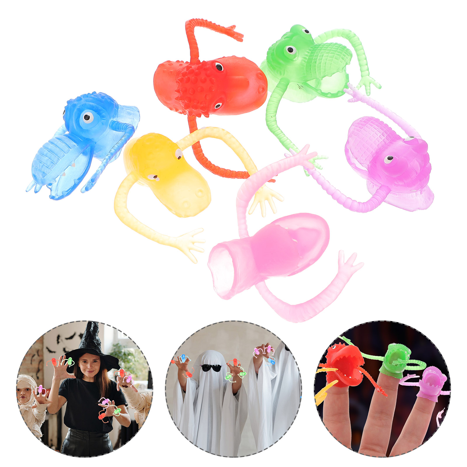 10/20Pcs Finger Puppets Cool C - Kids Education Shows avaliação e preço