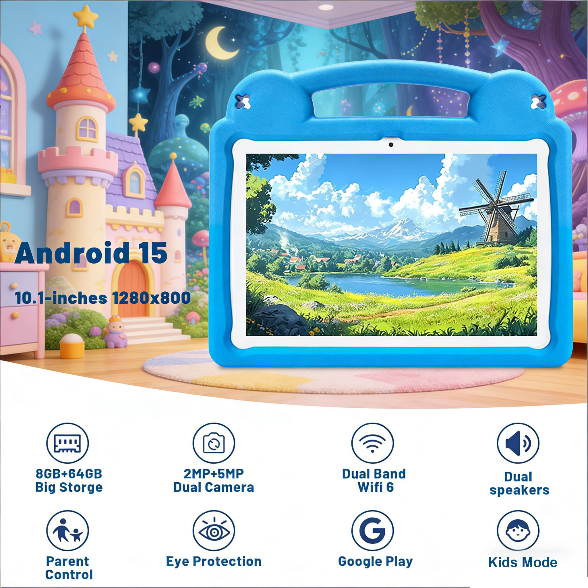 ANRY R16Pro Kids Tablet 10 Inc - Kids Education Tablets avaliação e preço