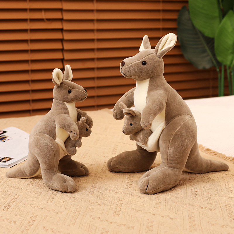 Realistic Mother Baby Kangaroo - Kangaroo Kids Education avaliação e preço